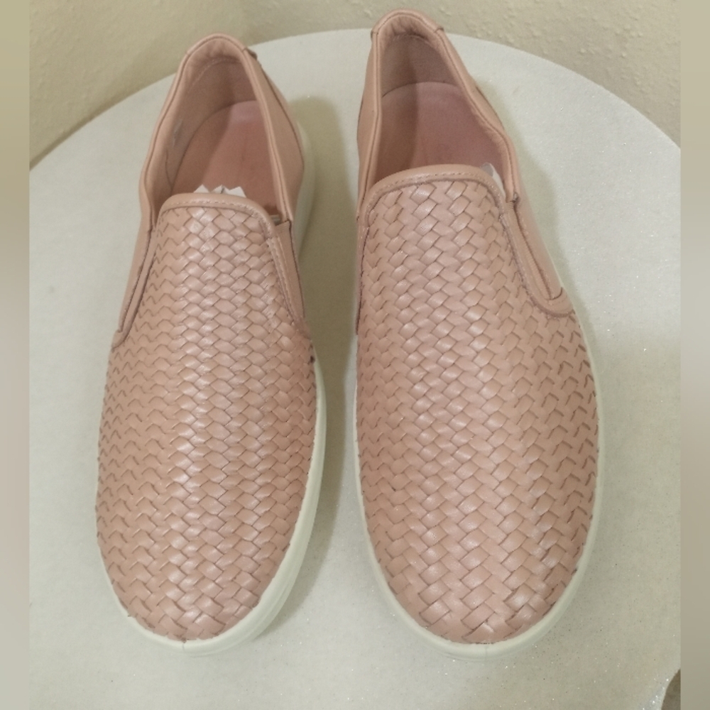Ecco Women's Blush Woven Slip-On Sneakers